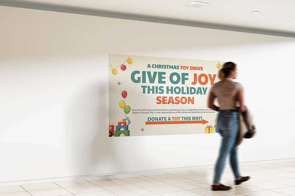 Wallpaper - Business Christmas Shop - Same Day Printing