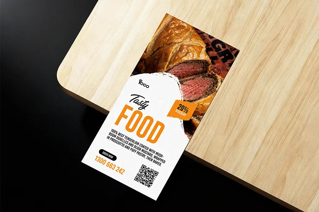 QR-Code Flyers - Same Day Printing