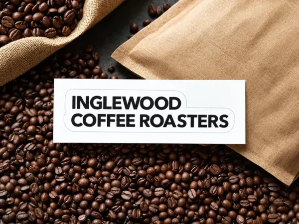 IngleWoo Coffee Roaster - Paper Stickers 1 - Same Day Printing