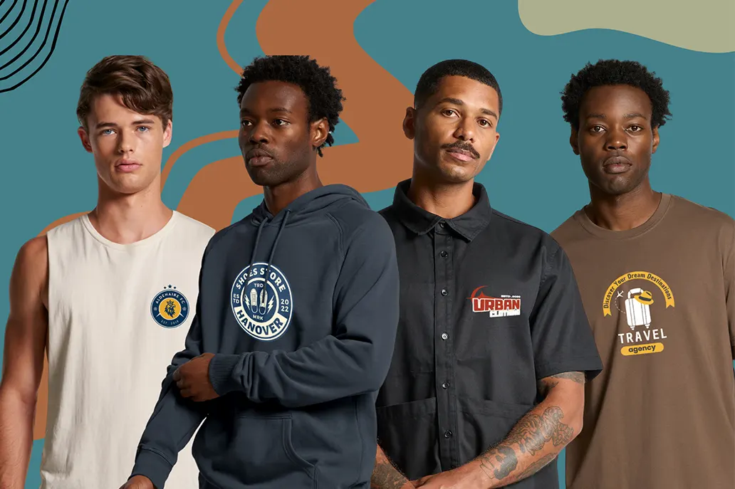 Men's Custom Printed Apparel