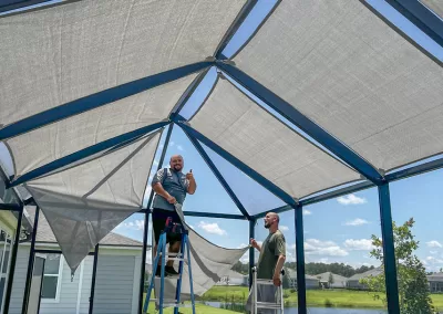 Screen Enclosures and More | Backyard Privacy Shade