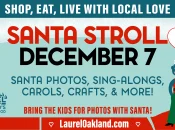 Laurel District Santa Stroll (Oakland)