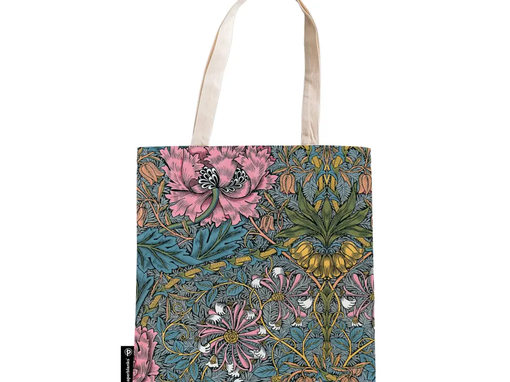 Vista delantera bolsa loneta Morris de Paperblanks