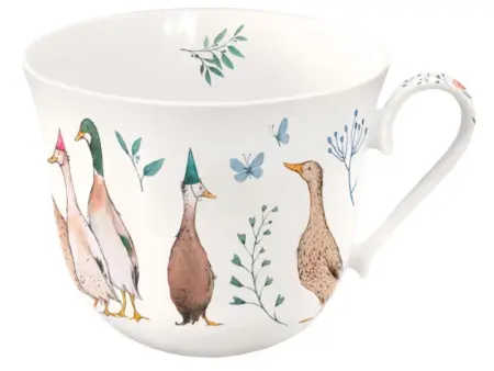 Vista de la taza de ocas de Gratz Verlag