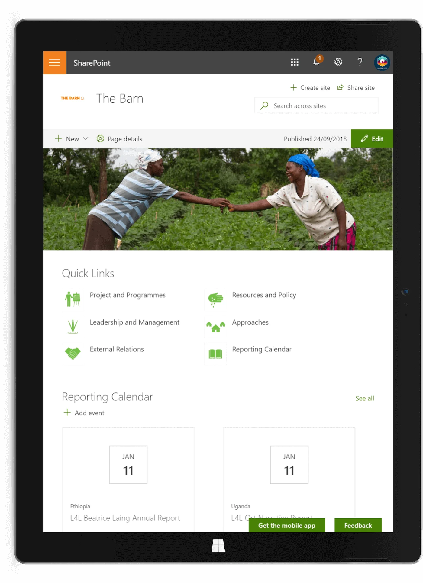 In Service of Patients - First Image