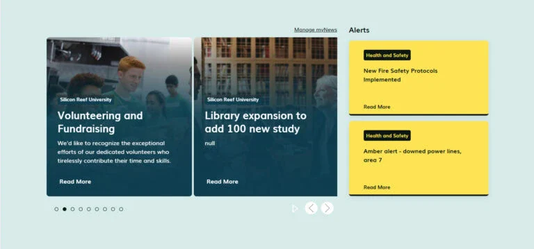Content highlight in Beacon Design