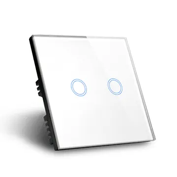 Smart Wifi Wall Switch - 2 Gang