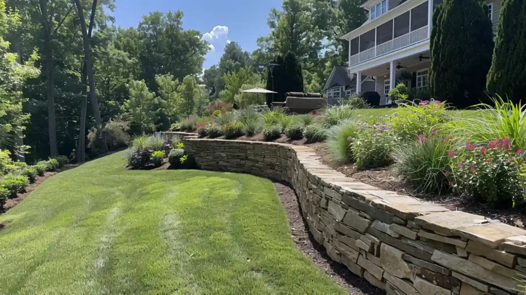 retaining wall installation services in chapel hill, nc