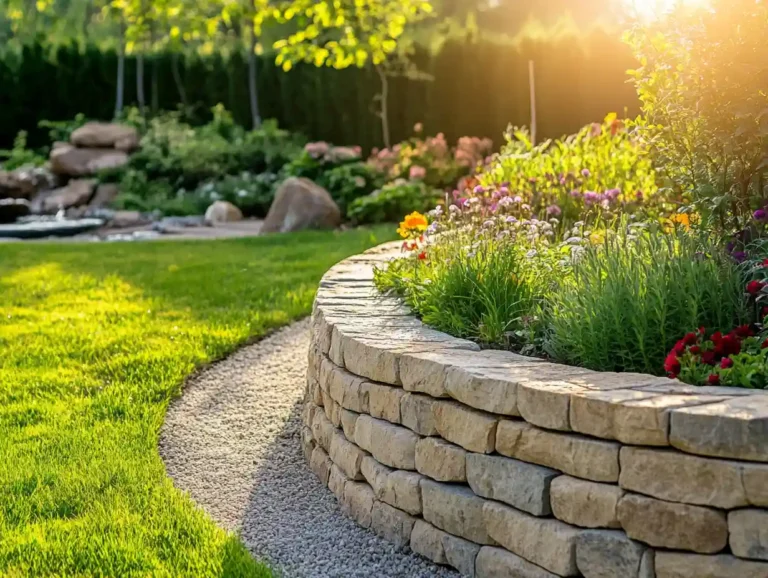 retaining wall installation services custom - chapel hill, nc