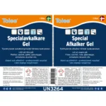 Toiee Special Gel Kalkfjerner - label