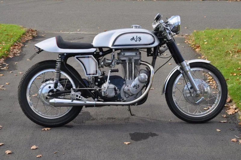 1968 AJS with painted Minimanx and oiltank