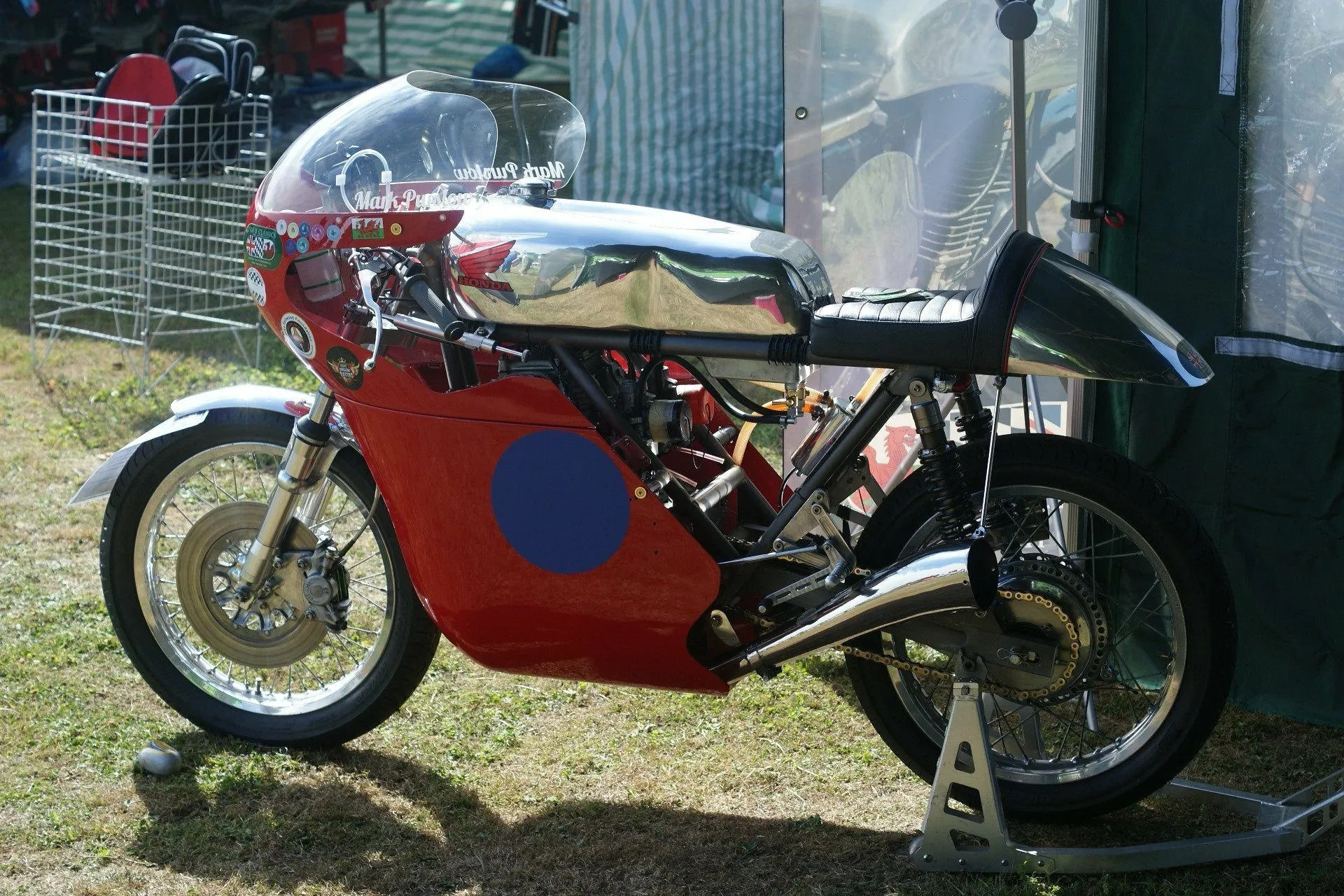 TAB Honda at Tonfanau Road Races