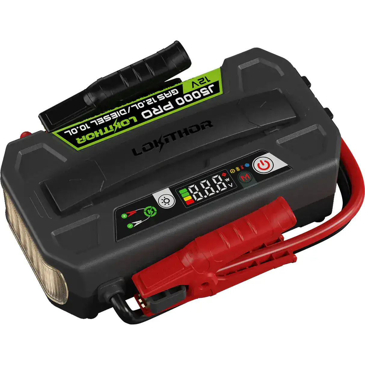 Lokithor J5000 PRO 12V 5000A (Heavy Duty) LiFePO4 99.84Wh Jump Starter With ConnectMax Technology