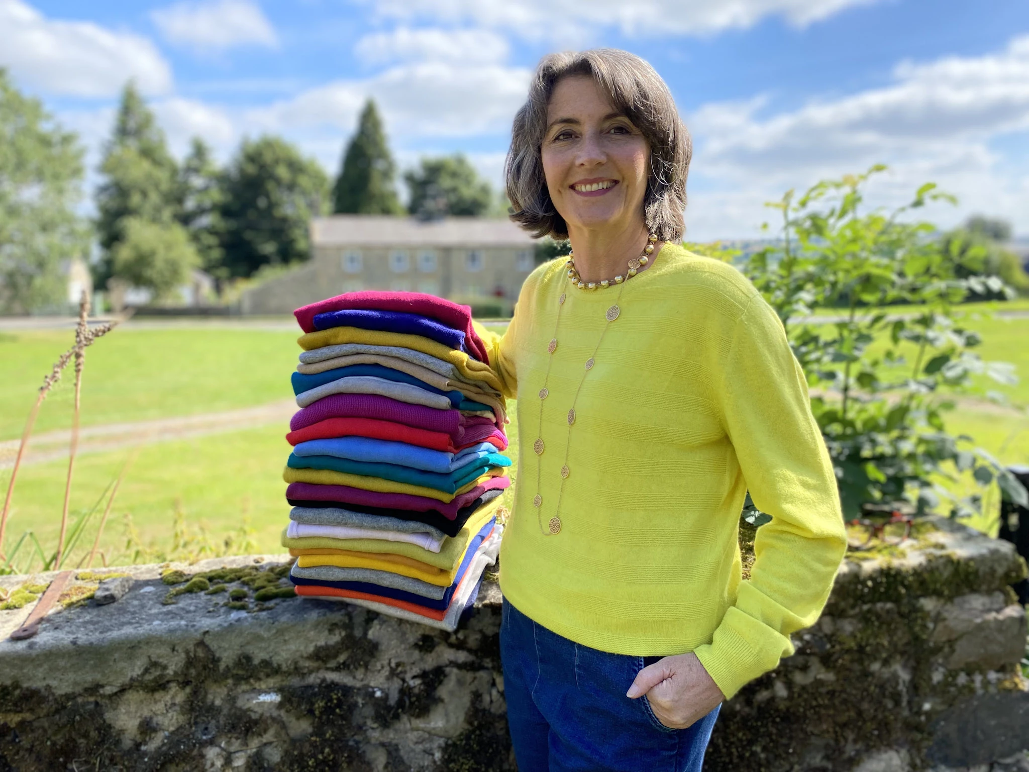Ali Orr - Founder & Director of the sustainable fashion brand, Nearly New Cashmere Co,
