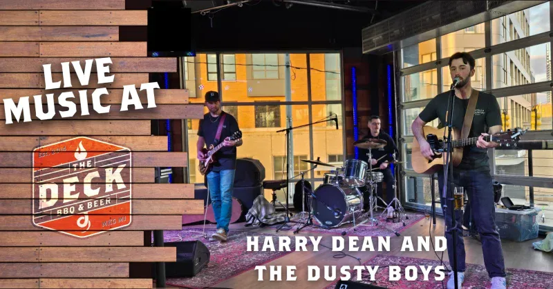 HARRY DEAN AND THE DUSTY BOYS LIVE @ THE DECK