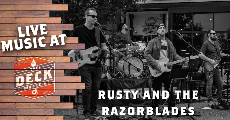 RUSTY & THE RAZORBLADES LIVE @ THE DECK