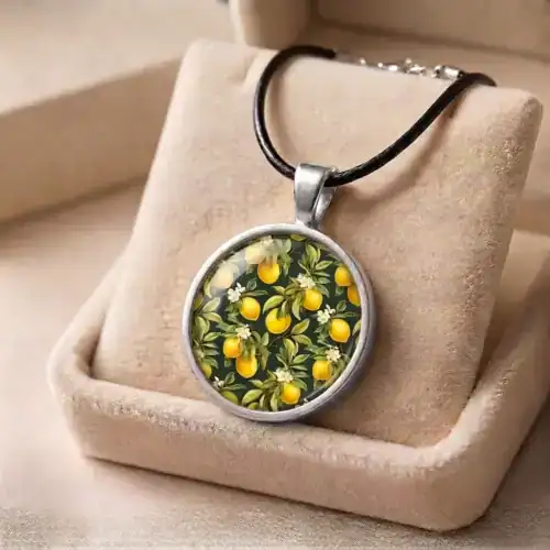 Lemons Pendant Necklace