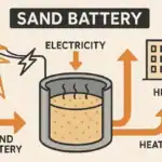 the worlds first sand battery successfully used for long term energy storage