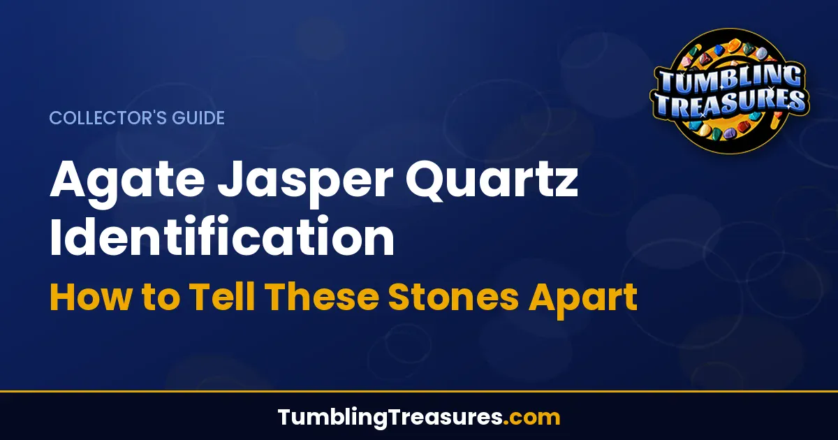 Read more about the article Agate Jasper Quartz Identification: How to Tell These Stones Apart