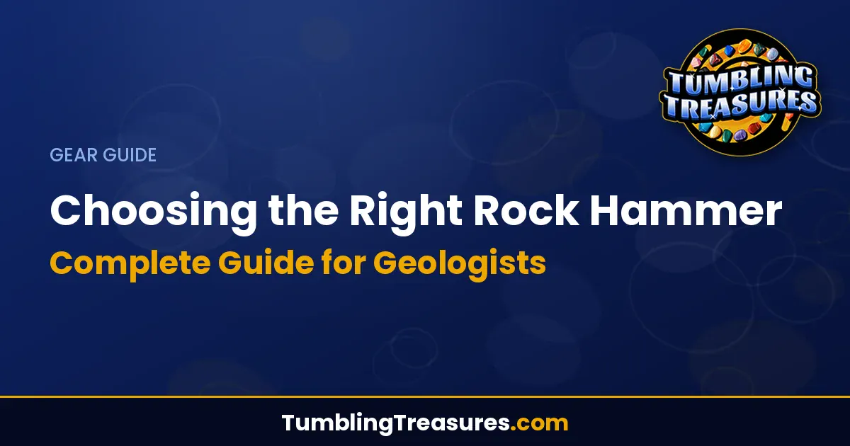 Read more about the article Choosing the Right Rock Hammer – Complete Guide for Geologists