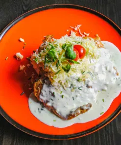 Grill pulykamell fűszeres fokhagymamártással, jázmin rizzsel