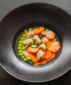 Alföldi májgombócleves