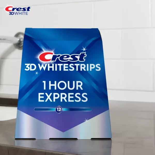 Избелващи ленти Crest 3D White 1 Hour Express - White-bg.com