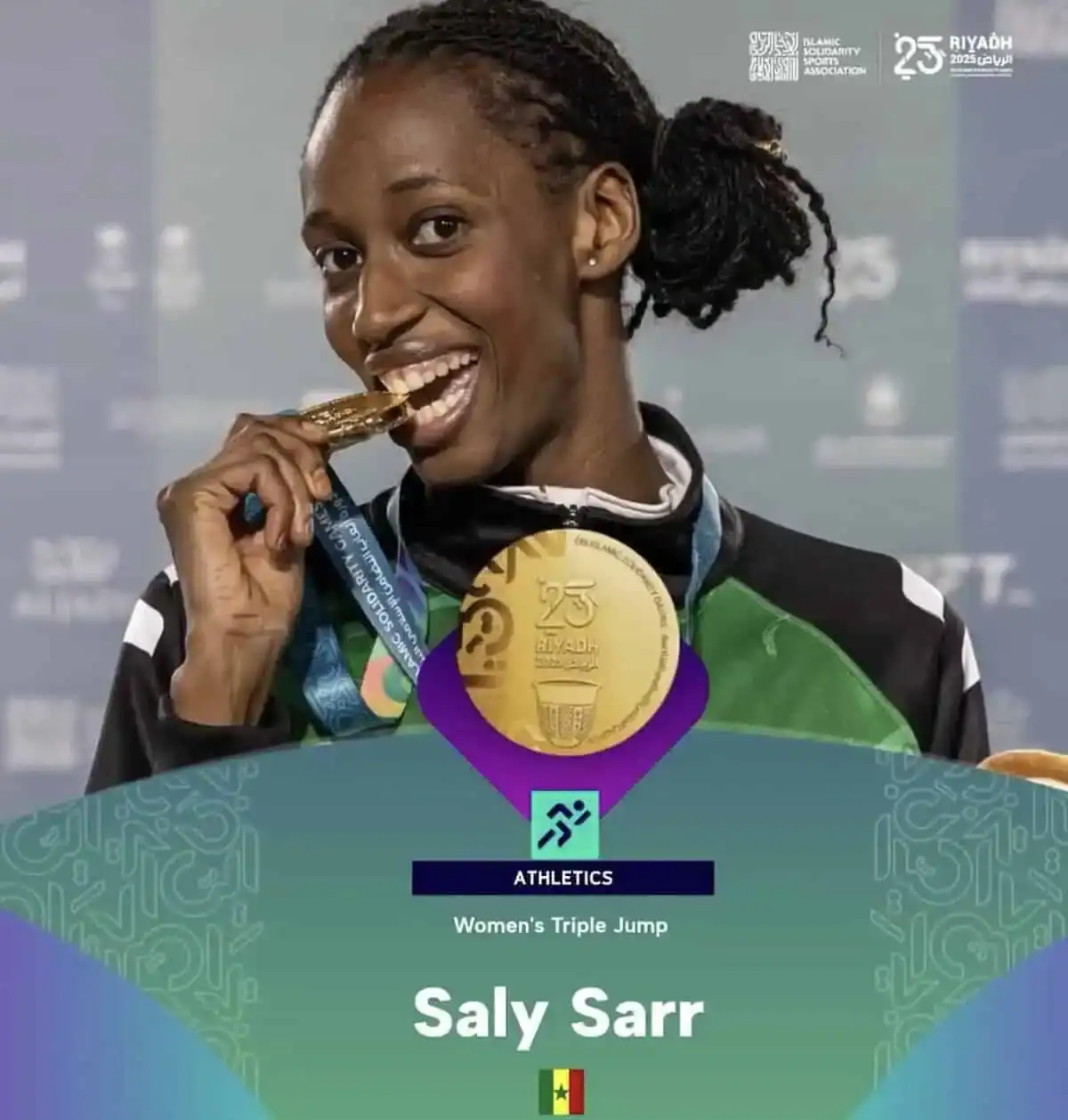 Jeux Islamiques Riyad 2025 - Saly Sarr décroche la première médaille d’or du Sénégal ! - wiwsport