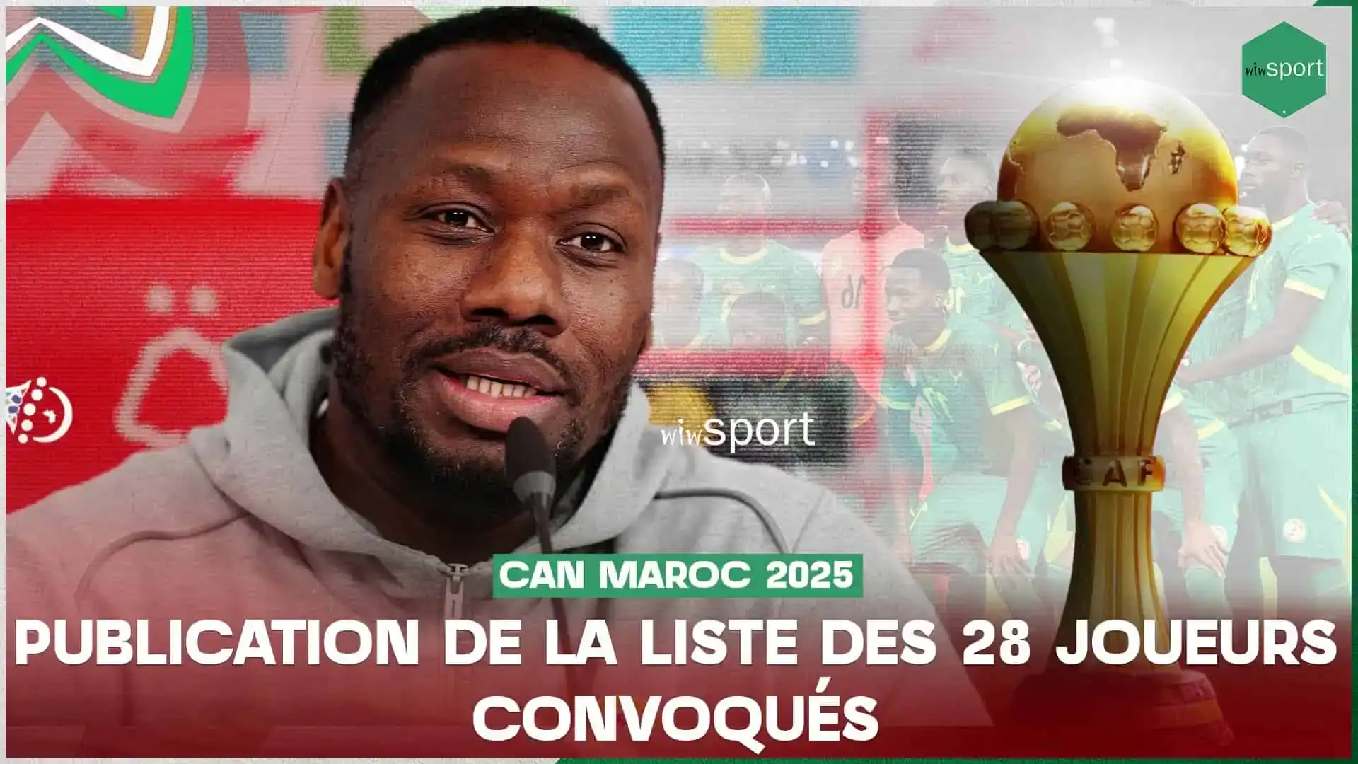 LIVE - Suivez en direct la publication de la liste des Lions pour la CAN 2025 ! - wiwsport