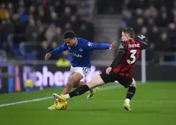 Premier League : Le but d'Iliman Ndiaye contre Bournemouth en vidéo - wiwsport