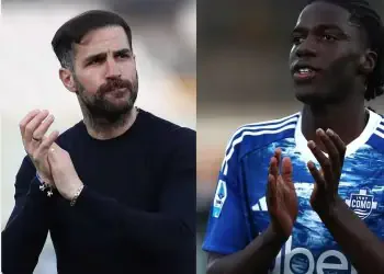 « En cinq minutes, nous avons vu ce qui nous a manqué pendant 11 mois » : Cesc Fabregas s'enflamme pour le retour d'Assane Diao - wiwsport