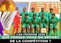 CAN FÉMININE 2026 : Que pensez-vous du report de la compétition ? #WaxSaXalaat - wiwsport