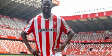 Sporting Gijón : Mamadou Loum Ndiaye reprend l’entraînement après près de 10 mois d’absence pour blessure - wiwsport