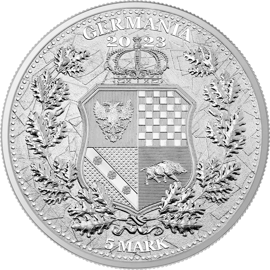 galia germania 1 oz silver bu a back