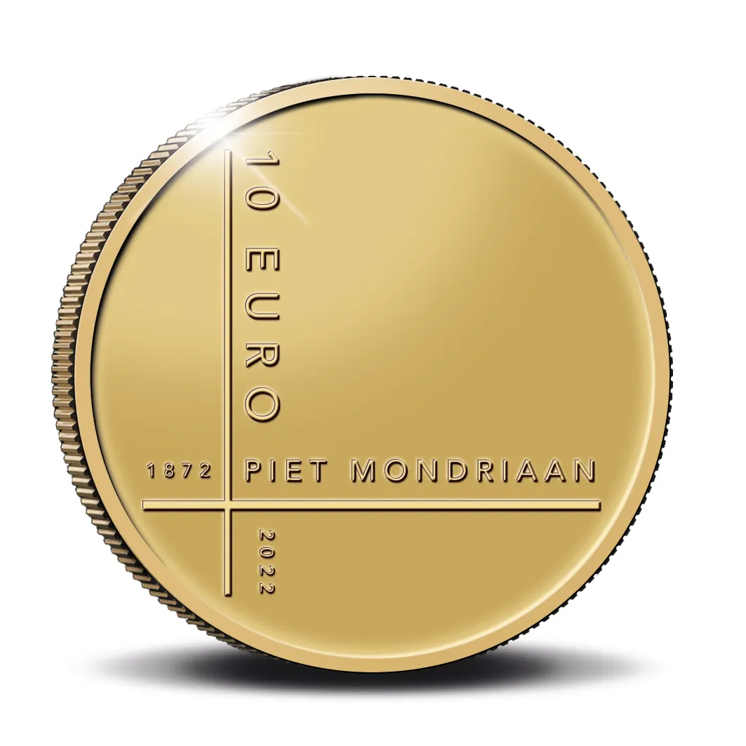 10 euro 2022 Proof Piet Mondriaan1