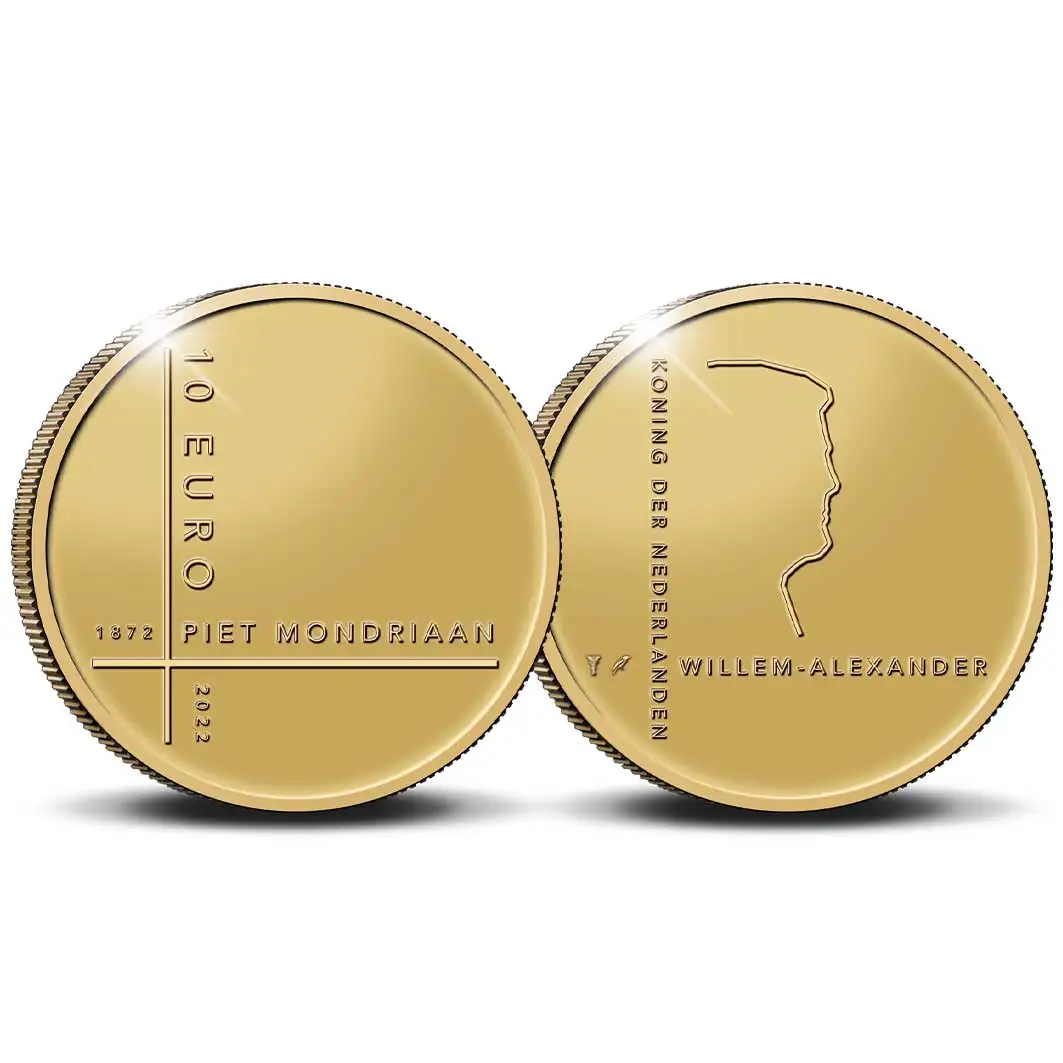 10 euro 2022 Proof Piet Mondriaan3