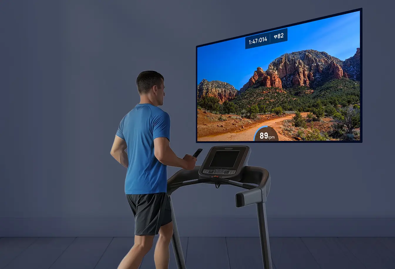 Met deze loopband-apps ga je hardlopen in een wisselende omgeving