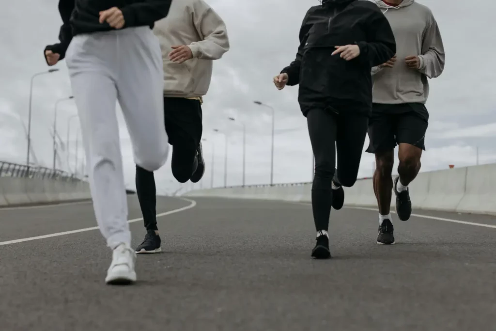 Hardlopen in een groep