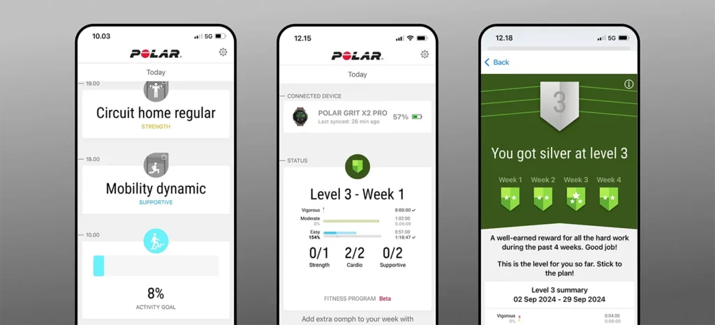 Polar Fitness Program