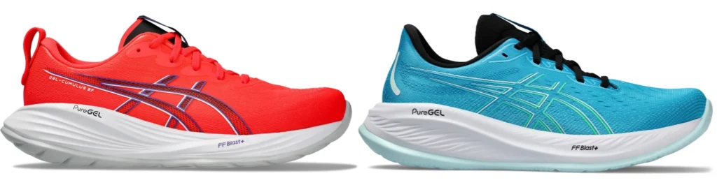 ASICS Cumulus 27 en ASICS Cumulus 26