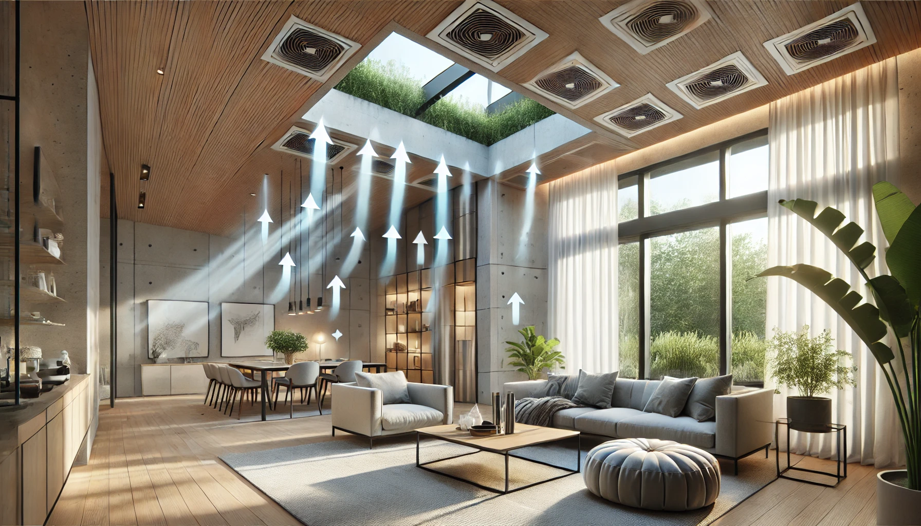 Modern Home Designed Using Bim Technology, Focusing On Lighting And Ventilation Planning