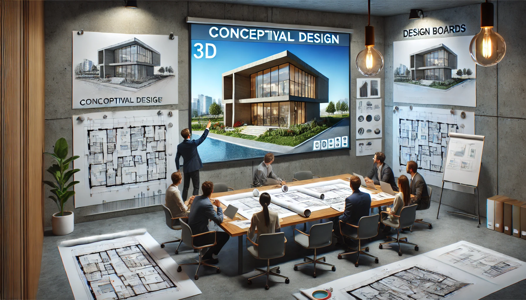 Architectural Design Process - Conceptual Design And Development