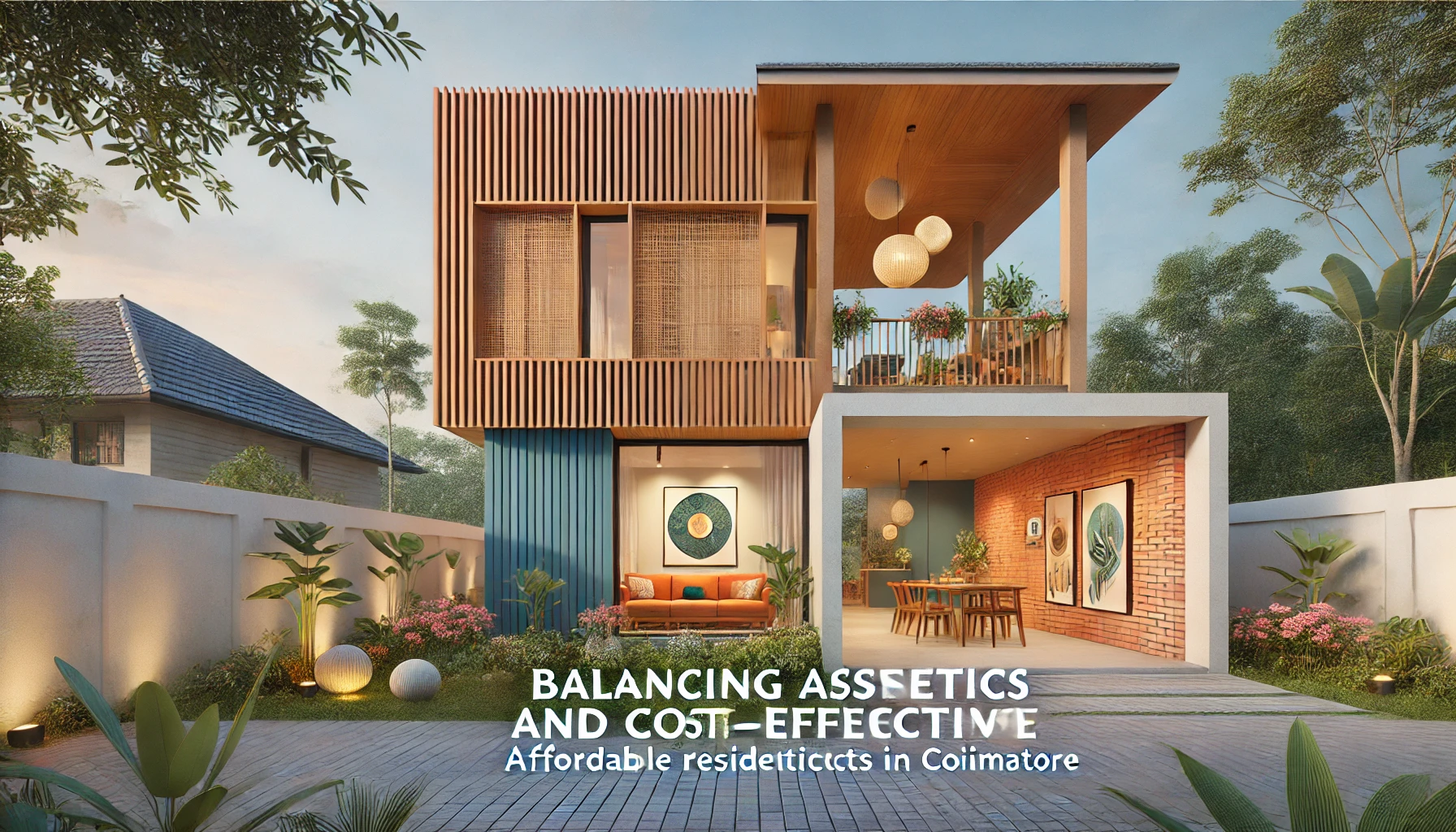 Balancing Aesthetics And Cost-Effectiveness By Best Residential Architects In Coimbatore
