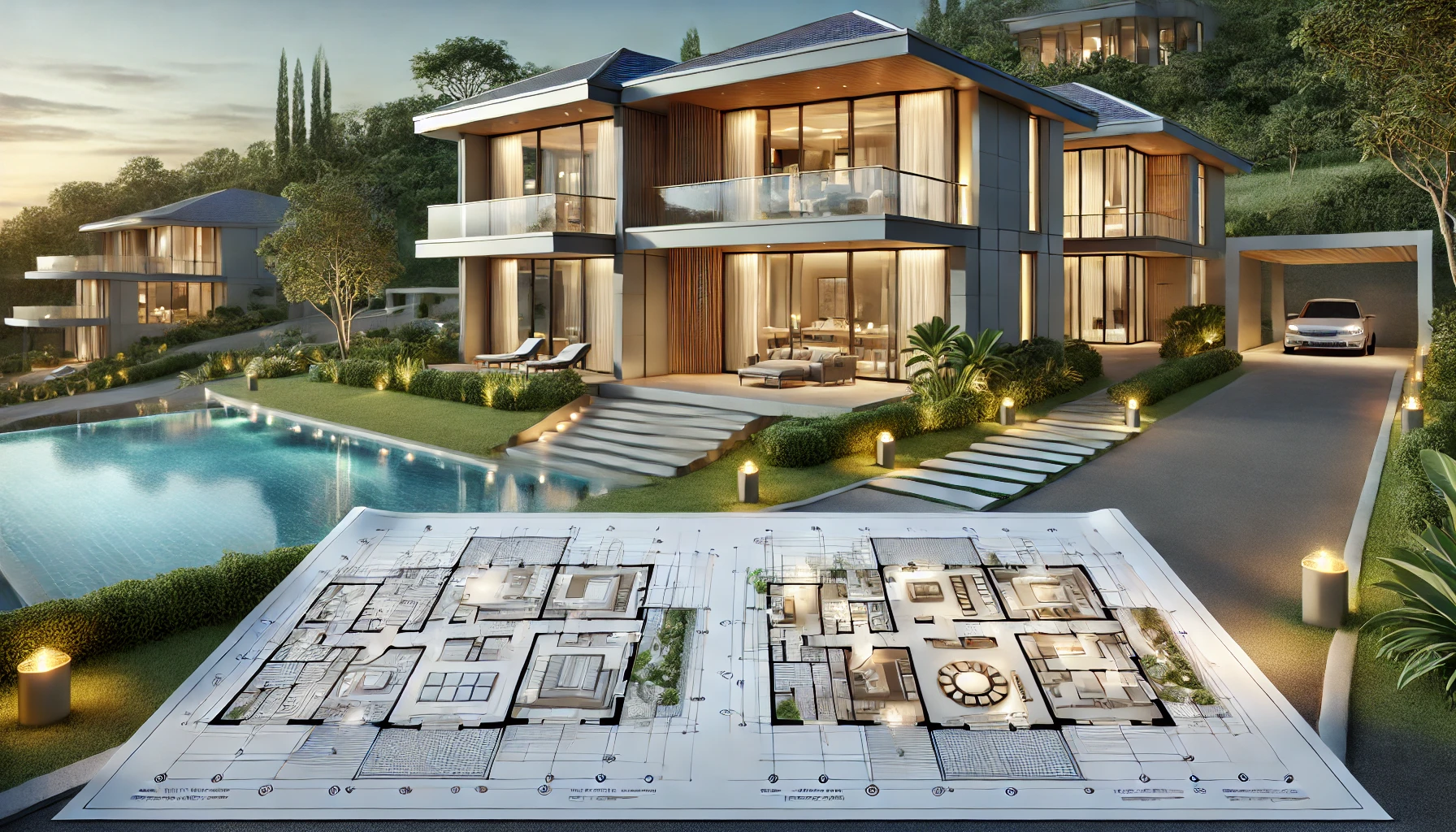 Modern House Plan - Luxury House Plan Vastu - Home Plan - Floor Plan - Small House Plan - Modern House Plan