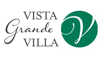 Elegant Vista Grande Villa exterior at Cascades Manor, showcasing luxury accommodations.