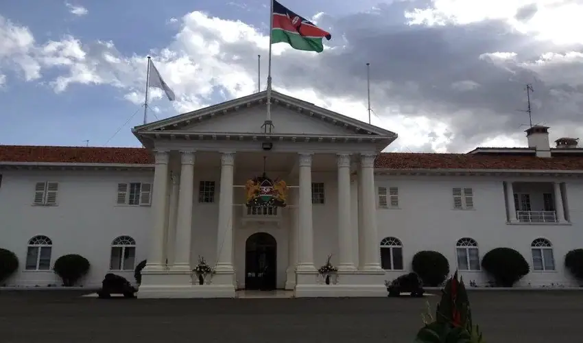 State House in Nairobi, Kenya, a landmark worth noting | Photo credit: Tuko News