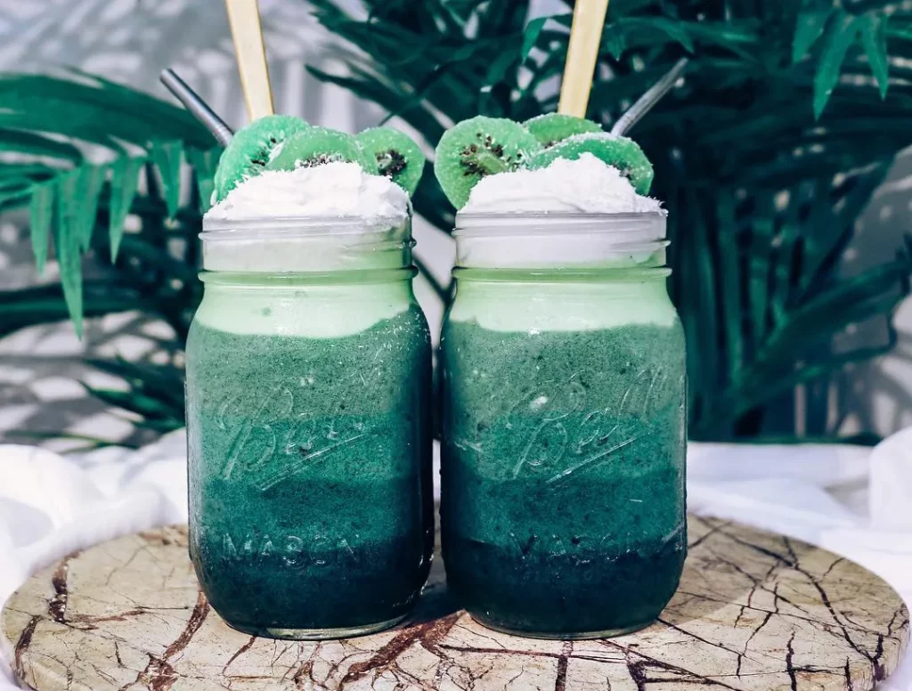 Jungle Smoothie in laagjes
