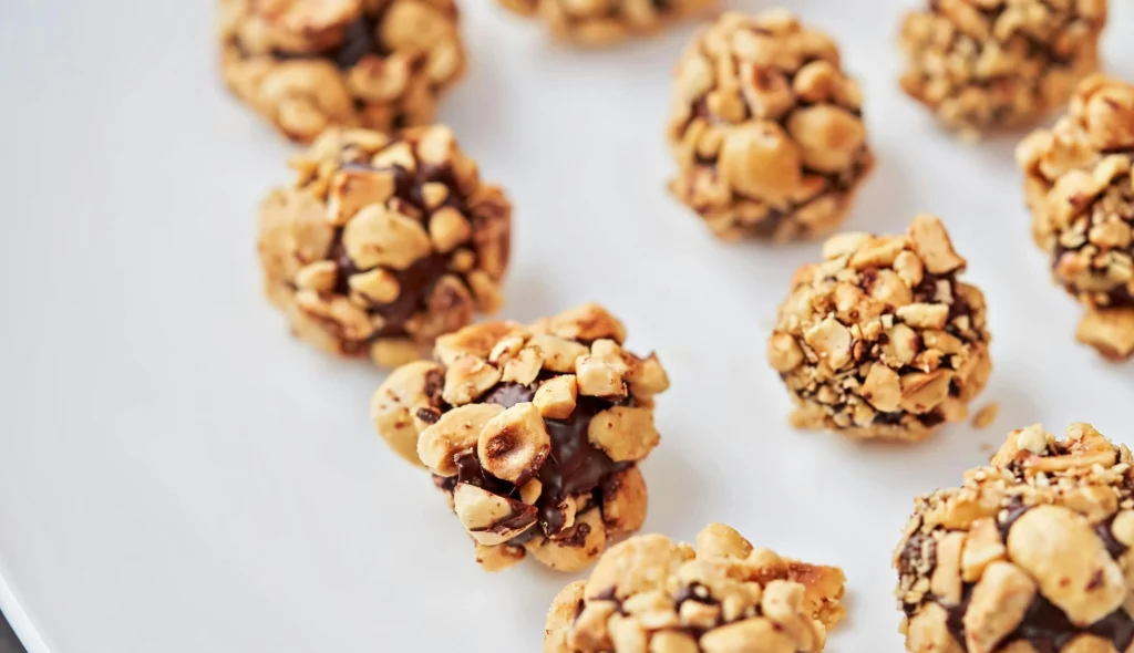 Bonbons met nootjes