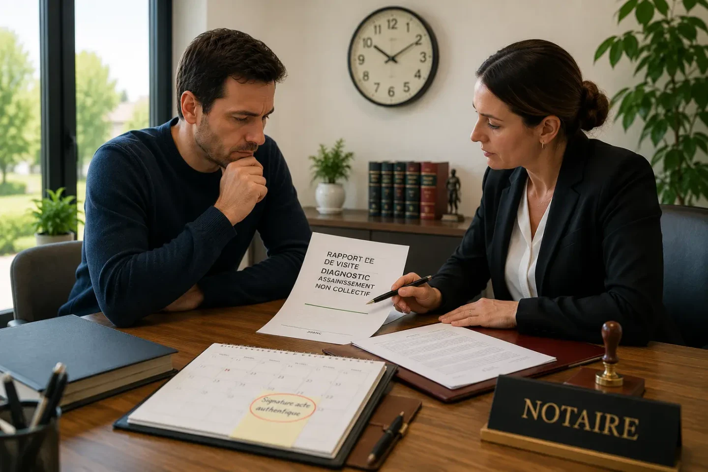 Vérification de la validité d’un diagnostic assainissement non collectif lors d’une vente immobilière