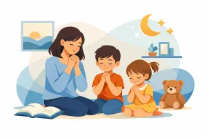 How to Pray With Children in Everyday Life